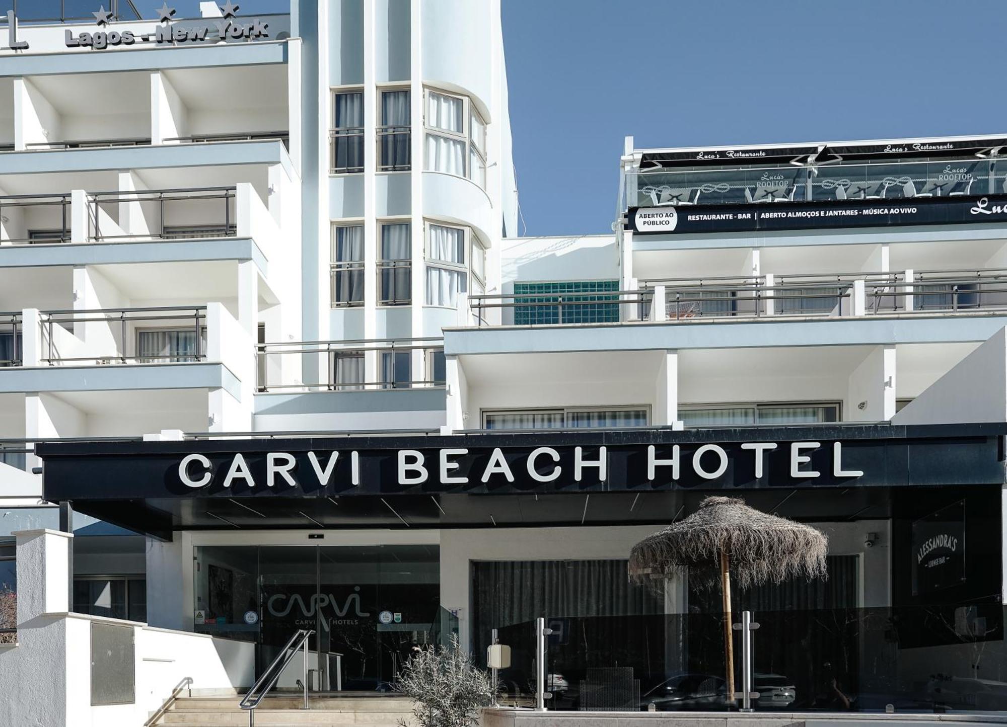 Carvi Beach Hotel Lagos Eksteriør billede